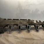 DETROIT DIESEL DD15 ENGINE EGR COOLER MANIFOLD BRACKET A4722030201 OEM -  Picture 1 of 6 Picture 2 of 6 Picture 3 of 6 Picture 4 of 6 Picture 5 of 6 Picture 6 of 6 Picture 1 of 6 Picture 2 of 6 Picture 3 of 6 Picture 4 of 6 Picture 5 of 6