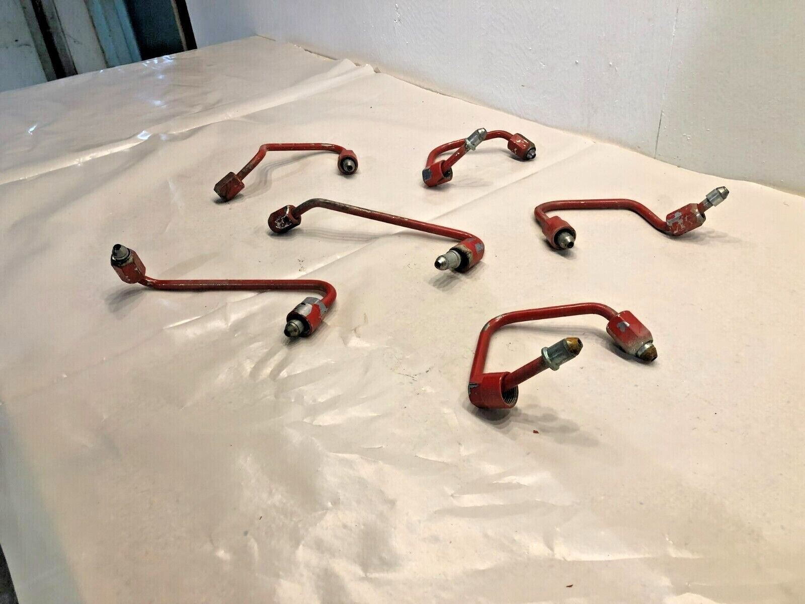 SET OF 6 Cummins ISB 6.7L DIESEL HIGH PRESSURE FUEL RAIL LINES OEM