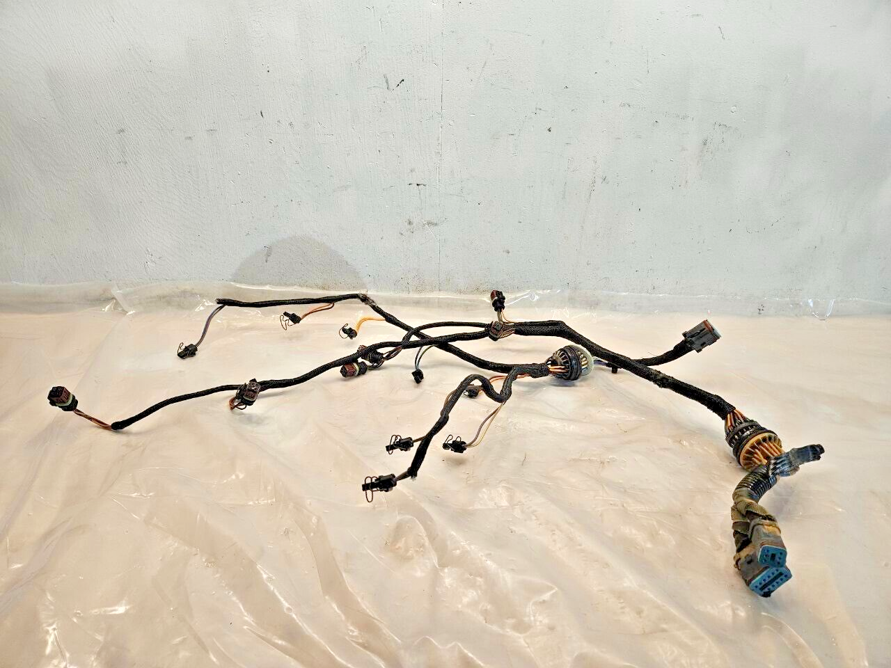 2010 CAT C15 Diesel Engine Injector Jake Brake wiring harness OEM