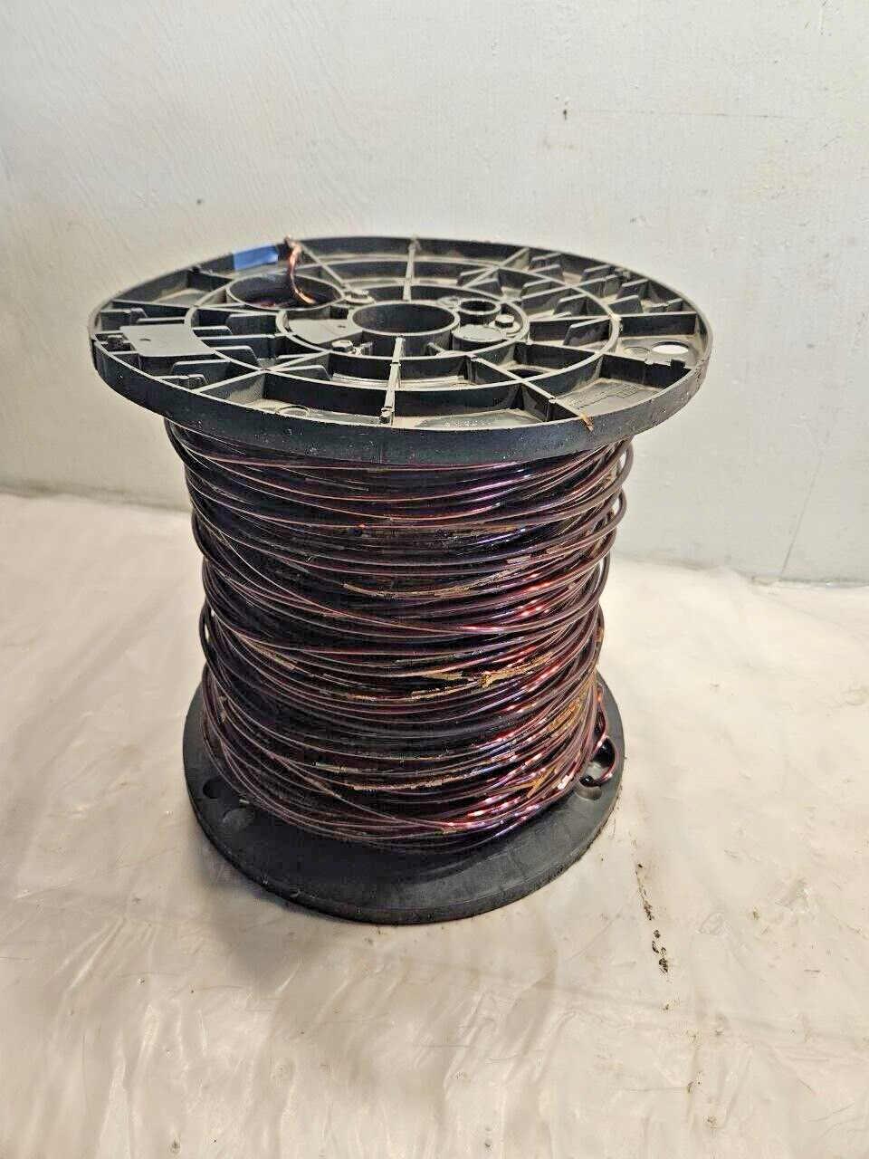 6 Gauge ENAMEL COATED SOLID COPPER WIRE 6 AWG 4.1mm 1000 FEET ROLL