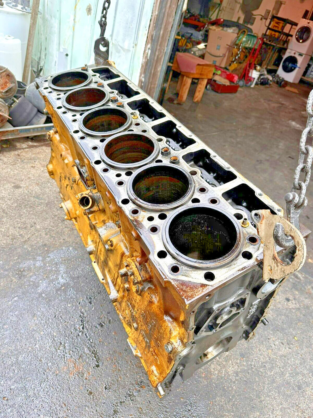 CAT 3406B Caterpillar Diesel Engine Cylinder Block 8N9265 OEM