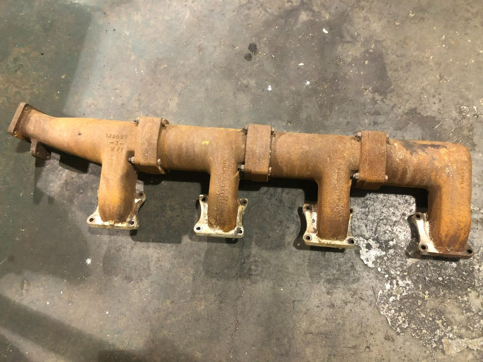 CAT Exhaust RH Manifold Caterpillar Diesel 3508 3512/B 3512C 3516/C/E OEM 7N4906