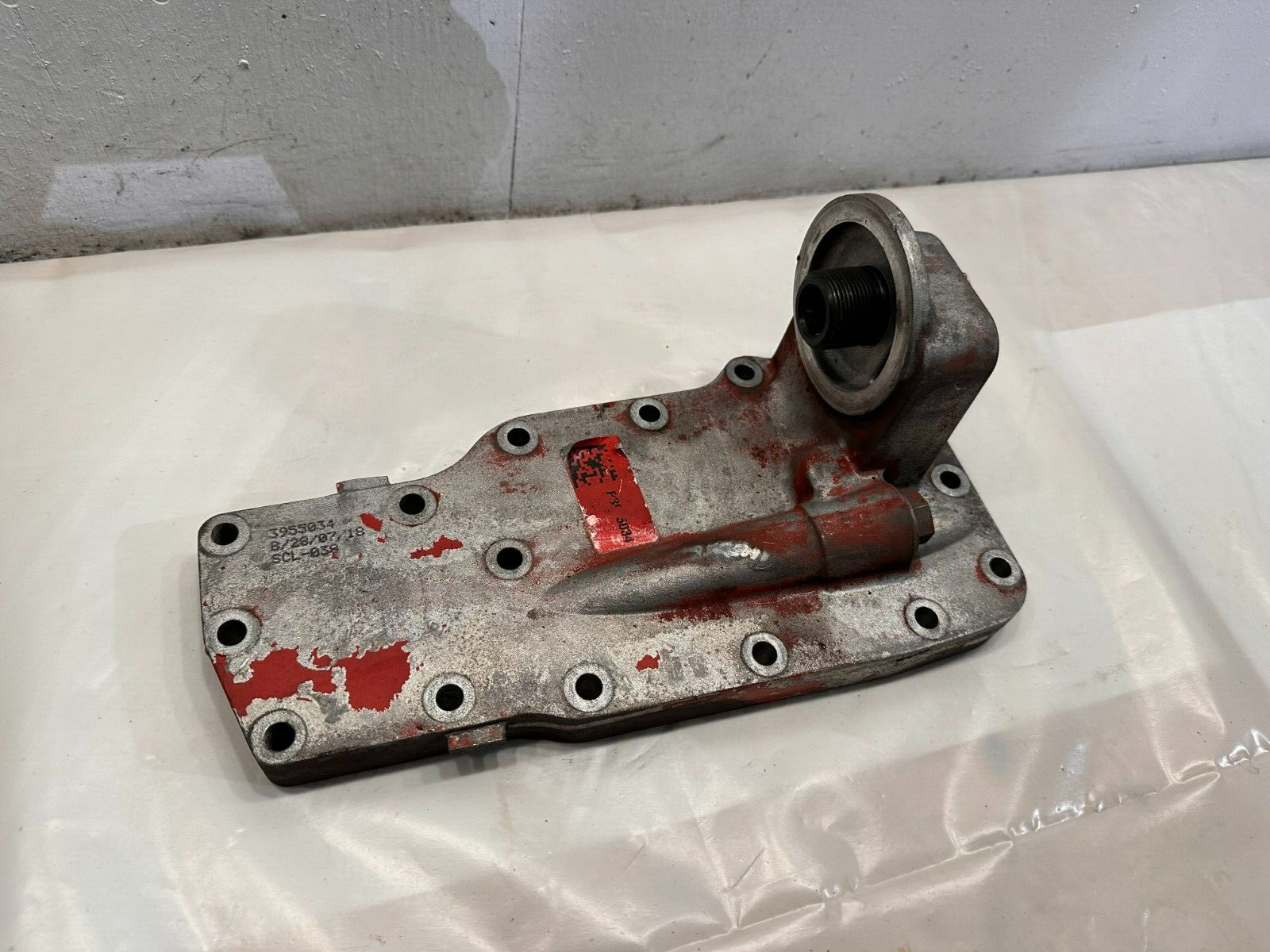 Cummins ISB 6.7l  Diesel Engine Oil Cooler Housing 3955034 OEM