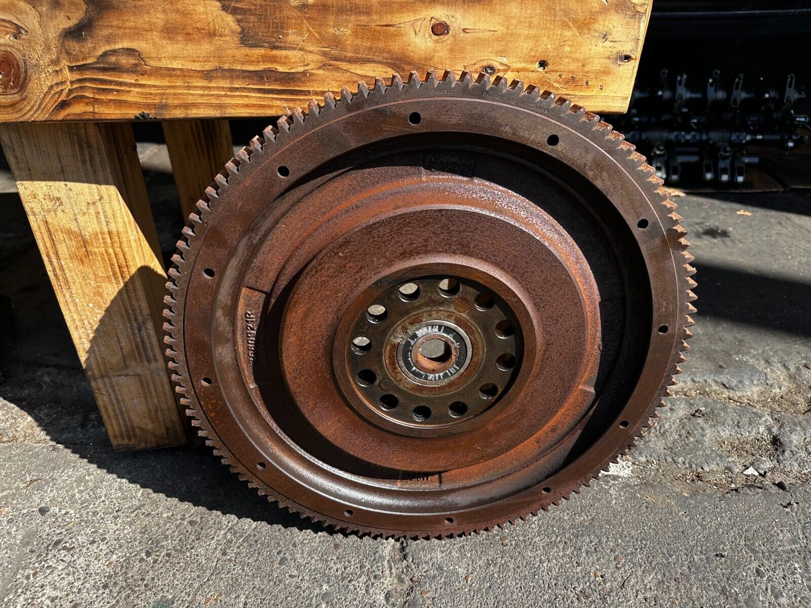 Cummins ISX15 Diesel Engine Flywheel  With Ring Gear 3680921R OEM