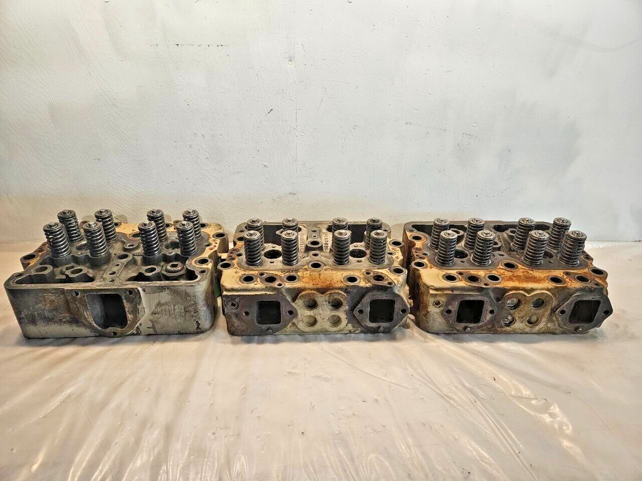 Cummins NT855 Diesel Engine Loaded Cylinder Head Assembly 3007717 OEM 3007718