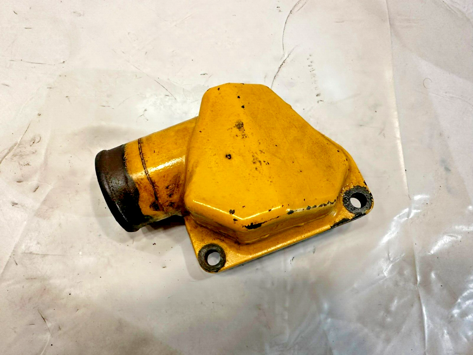 John Deere 6068 6.8L Diesel Engine Thermostat Cover Housing R519491 OEM