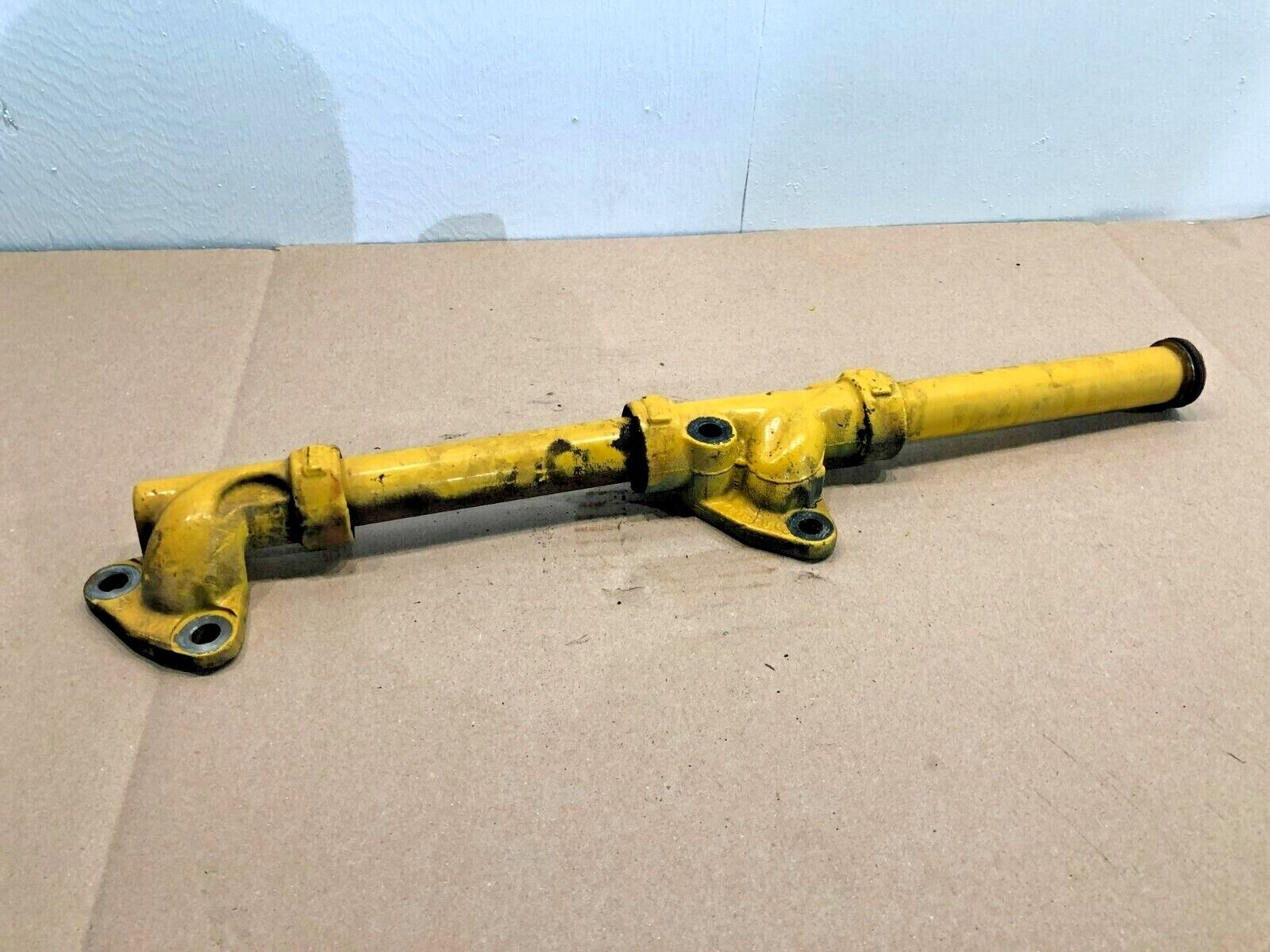 John Deere HF485 6068 6.8L Thermostat Bypass Fitting Tube R519737 OEM