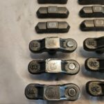 Set of 12 PACCAR MX13 diesel engine crosshead valve bridges 2118902 G319 OEM - 202.5$ Picture 1 of 5 Picture 2 of 5 Picture 3 of 5 Picture 4 of 5 Picture 5 of 5 Picture 1 of 5 Picture 2 of 5